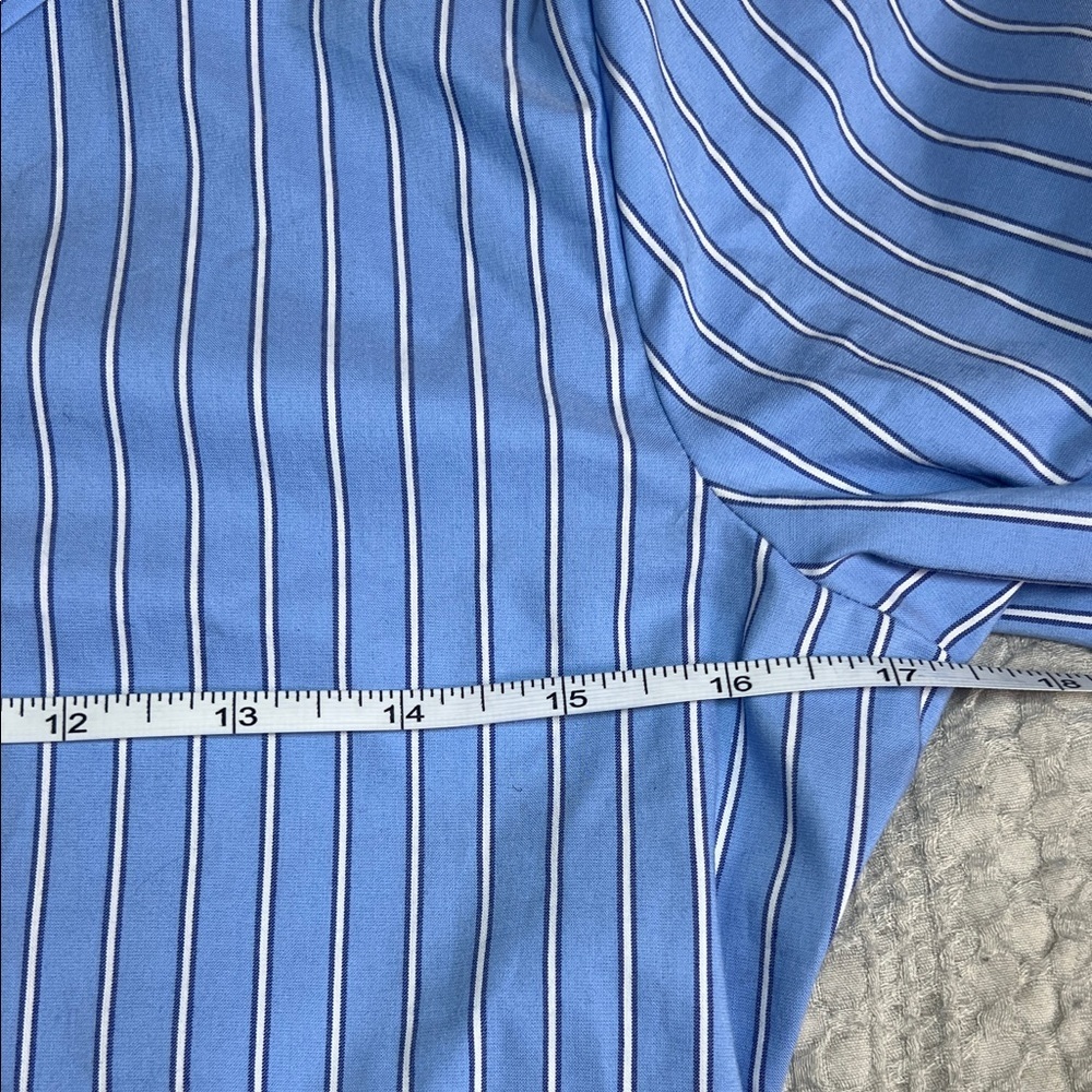 Abercrombie & Fitch women’s Light Blue Striped mini dress size SP - Picture 5 of 9
